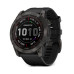 Garmin Fenix 7X Sapphire Solar Carbon Gray DLC Titanium with Black Band (010-02541-10/11)