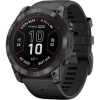 Garmin Fenix 7X Pro Sapphire Solar Carbon G. DLC Tit. with Black Band (010-02778-10/11)
