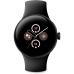 Google Pixel Watch 2 LTE Matte Black Aluminum Case / Obsidian Active Band