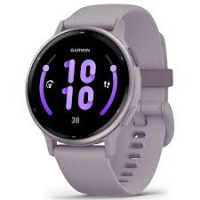 Garmin vivoactive 5 Metallic Orchid Aluminum Bezel with Orchid Case and Silicone (010-02862-13/53)