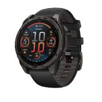 Garmin Fenix 8 47mm AMOLED Sapphire Carbon Gray DLC Titanium w. Black/Pebble Gray S. Band (010-02904-20/21)