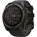 Garmin Fenix 8 47mm Solar Sapphire Carbon Gray DLC Titanium w. Black/Pebble Gray S. Band (010-02906-10/11)