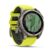 Garmin Fenix 8 47mm Solar Sapphire Titanium w. Amp Yellow/Graphite Silicone Band (010-02906-20/21)