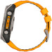 Garmin Fenix 8 51mm AMOLED Sapphire Titanium w. Spark Orange/Graphite Silicone Band (010-02905-10/11)