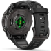 Garmin Fenix 8 43mm AMOLED Sapphire Carbon Gray DLC Tit. w. Black/Pebble Gray S. Band (010-02903-20/21)