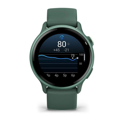 Garmin Vivoactive 6 Metallic Jasper Green with Jasper Green Band (010-02985-02)