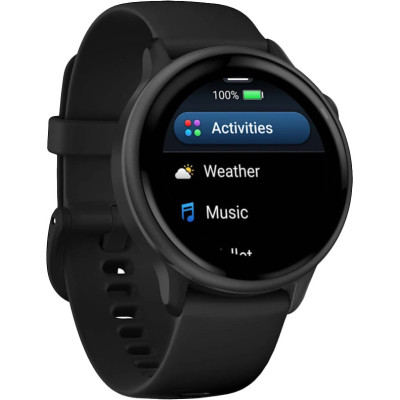Garmin Vivoactive 6 Slate with Black Band (010-02985-00)