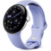 Google Pixel Watch 4 41mm Wi-Fi Polished Silver Aluminum case / Iris Active Band