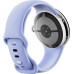Google Pixel Watch 4 41mm Wi-Fi Polished Silver Aluminum case / Iris Active Band
