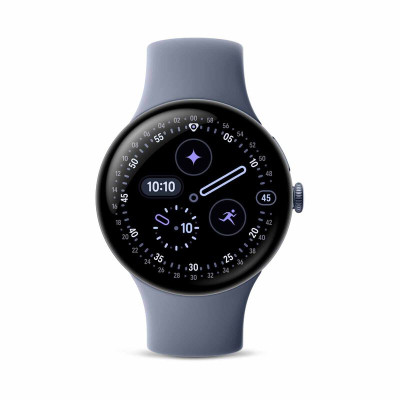 Google Pixel Watch 4 45mm LTE Satin Moonstone Aluminum case / Moonstone Active Band