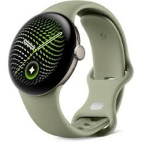 Google Pixel Watch 5 41mm Wi-Fi Satin Pyrite Aluminum case / Olive Active Band