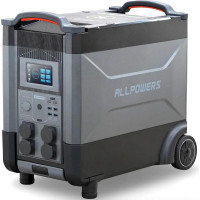 Зарядна станція Allpowers R4000 3600Wh 4000W Portable Power Station LiFePO4 (AP-SS-011-BLA-EU)