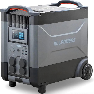Зарядна станція Allpowers R4000 3600Wh 4000W Portable Power Station LiFePO4 (AP-SS-011-BLA-EU)