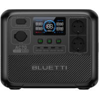 Зарядна станція Bluetti AC70 (768Wh/1000W)