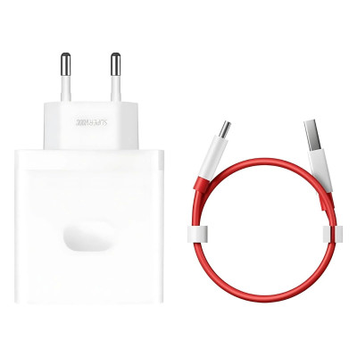 OnePlus SUPERVOOC 100W Power Adapter White (with cable) EU
