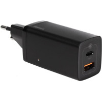 Baseus GaN2 Lite Quick Charger C+U 65W Black (CCGAN2L-B01)